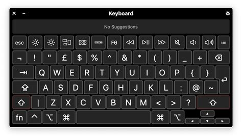 keyboard settings keys